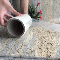 Film protecteur transparent de qualité machine PE souple sans colle résiduelle pour comptoirs en pierre de marbre procédé de moulage par soufflage