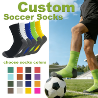 Chaussettes ras du cou sans couture en coton, élasthanne et polyester, écologiques, respirantes et antidérapantes, pour les entraînements de printemps et le football, motif numérique dessiné à la main, coupe basse