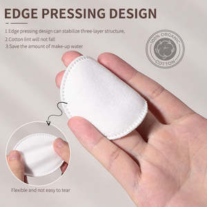 LMLTOP Vente chaude, coussinets de <span class=keywords><strong>coton</strong></span> doux de qualité supérieure pour le maquillage, coussinets de <span class=keywords><strong>coton</strong></span> jetables pour le visage, coussinets de <span class=keywords><strong>coton</strong></span> nettoyants pour le visage, coussinets de <span class=keywords><strong>coton</strong></span> pour le spa, SY446-448 - Product Image 3