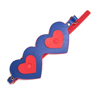 Maschera per Occhi <span class=keywords><strong>Sexy</strong></span> con Logo per Giochi di Coppia, Accessorio per Bondage - Product Image 1