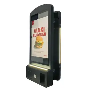 Kiosque à écran tactile d'équipement de service de restaurant de haute qualité pour une commande efficace et une interaction client