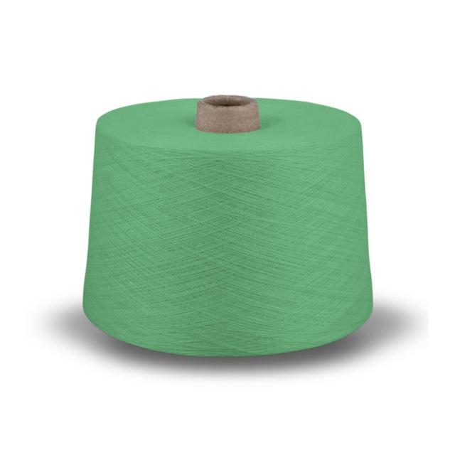 Spun Polyester Filament Yarn 16S 21S 32S Dyed High Tenacity 100% Polyester for Sewing