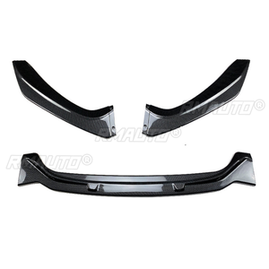 3 pièces Lame de pare-chocs avant pour BMW F20 F21 2015 2016 2017 2018 2019 Facelift 116i 118i 120i M140i Style M Pack Spoiler personnalisé - Product Image 6