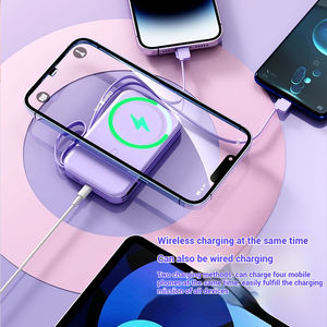 Banque de puissance de charge rapide 10000mAh PD 22.5w avec câbles batterie externe batterie magnétique sans fil 15w pour <span class=keywords><strong>iPhone</strong></span> 16 15 14 - Product Image 5