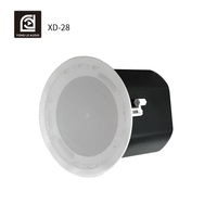 Haut-parleurs de plafond OEM de haute qualité 8 Ohm 8 pouces 80w pour haut-parleur de plafond de musique de diffusion publique de cinéma maison