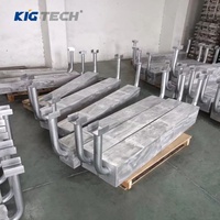 Anode sacrificielle en aluminium KIG personnalisée pour quai