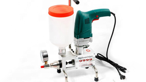 Machine à injection d'étanchéité pour bouteilles en plastique, format professionnel, pour applications de construction avec fonction d'arrêt d'eau - Product Image 4
