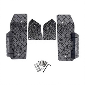 Convient aux repose-pieds modifiés ADV350 2021-2026, repose-pieds en alliage d'aluminium Sundiro ADV350 avec patins antidérapants - Product Image 5