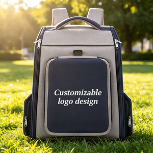 กระเป๋าเป้สะพายหลังสำหรับสัตว์เลี้ยง สุนัข แมว ระบายอากาศได้ดี เหมาะสำหรับเดินทาง ท่องเที่ยวกลางแจ้ง พร้อมหน้าต่างตาข่าย - Product Image 6