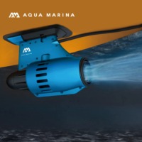 AQUA MARINA AMGO 366*84*15CM Planche à pagaie électrique gonflable avec moteur, vitesse 4-6km/h, écologique, portable, batterie incluse