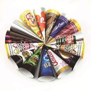 Paper Ice Cream Foil Aluminum Foil Laminated Kraft Paper