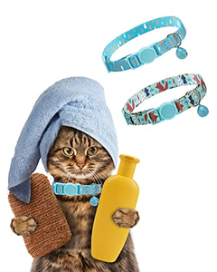 Collier pour chat en nylon réglable avec logo personnalisé en gros - Product Image 2
