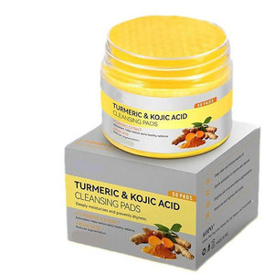 Toallitas Faciales Desmaquillantes y Limpiadoras al por Mayor con Control de Grasa, Almohadillas Exfoliantes con Ácido y Cúrcuma para Limpieza Facial - Product Image 1