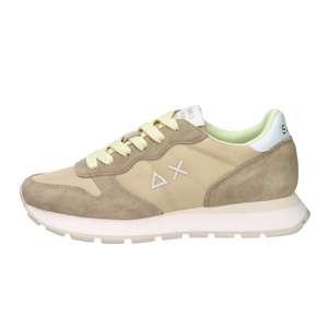 Sun68 Women's Sneakers Beige White <b>Pink</b> 3 Cm Heel Flat <b>Shoes</b> Size 36 37 38 39 40 41 42 - Product Image 1