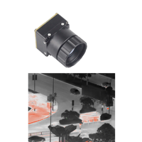Caméra thermique miniature de qualité industrielle 640x512 pour systèmes de sécurité avec détecteur non refroidi et analyse thermique rapide