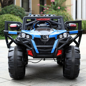 <span class=keywords><strong>2</strong></span>至4岁的电动骑乘汽车遥控4轮金属玩具，带音乐和两扇门 - Product Image 4