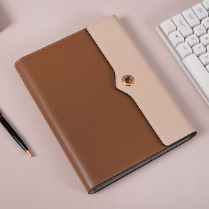 A5 Tùy Chỉnh Cao Cấp Doanh Nghiệp Cuộc Họp Phút Lá Lỏng Máy Tính Xách Tay Đơn Giản Phong Cách Ins Sáu Lỗ Máy Tính Xách Tay - Product Image 4