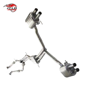 JTLD Tubo de <span class=keywords><strong>Escape</strong></span> de Acero Inoxidable, Sistema de <span class=keywords><strong>Escape</strong></span> Valvetronic Catback para <span class=keywords><strong>AUDI</strong></span> <span class=keywords><strong>S5</strong></span> B8 3,0, Tubo Delantero con Catback - Product Image 6