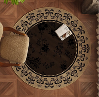 Tapis en polyester GHT, fabriqué à la machine, lavable, antidérapant, respectueux de l'environnement, adapté aux animaux domestiques, nouveauté pour salon, canapé, table basse, bureau