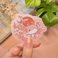 Feuille d'autocollants adhésifs Kawaii découpés à la forme, impression personnalisée de haute qualité, imperméables
