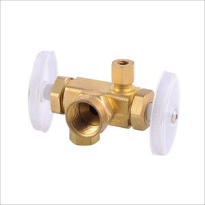 <span class=keywords><strong>Vanne</strong></span> à <span class=keywords><strong>double</strong></span> <span class=keywords><strong>sortie</strong></span> multi-tours sans plomb de haute qualité pour usage industriel et résidentiel - Product Image 1