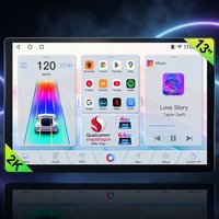 Autoradio portable 13 pouces HD sans fil avec écran tactile, CarPlay, Android Auto, navigation GPS et caméra de recul – Garantie 1 an