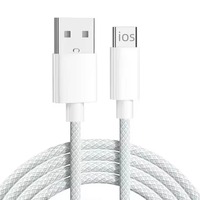 Hochbelastbares Nylon-Umflochtenes USB-C zu USB-C Kabel 60W PD Schnellladekabel für Handy Laptop Großhandelslieferung