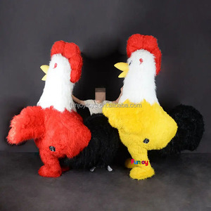 Costume gonflable animalier : Mascotte de coq gonflable et mobile, costume de dessin animé amusant - Product Image 6