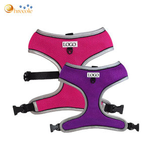 デザイナーパーソナライズカスタムパッド調節可能ペットアクセサリーハーネス小型犬の首輪ハーネスセット高級 - Product Image 4