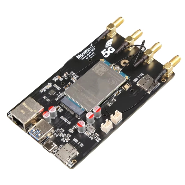 GGDX MR5110 5G to LAN Router with RM500U Gigabit Ethernet Win7/10/11 Without Driver for Communication  Networking