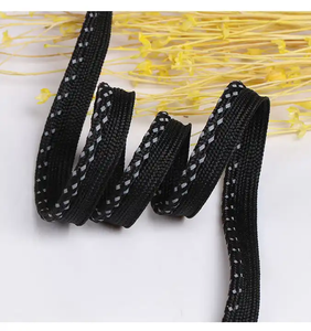 Cinta de encuadernación reflectante de alta calidad para coser ropa, Material de poliéster, gran oferta de fábrica, ribete de tubería reflectante alto - Product Image 6