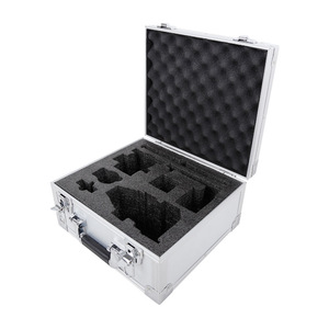 Boîte de secours portable en aluminium, bac de rangement durable pour le camping, étui de transport pour le camping en plein air - Product Image 1