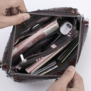 <span class=keywords><strong>Borsa</strong></span> <span class=keywords><strong>da</strong></span> <span class=keywords><strong>uomo</strong></span> esplosiva in pelle di coccodrillo PU alla moda <span class=keywords><strong>borsa</strong></span> <span class=keywords><strong>da</strong></span> <span class=keywords><strong>uomo</strong></span> con chiusura antifurto di grande capacità con fodera in poliestere - Product Image 6