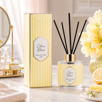 Diffuseurs à roseaux de luxe à marque privée, parfum d'ambiance 120 ml, flacon liquide, pour hôtels, vente en gros, parfum d'intérieur