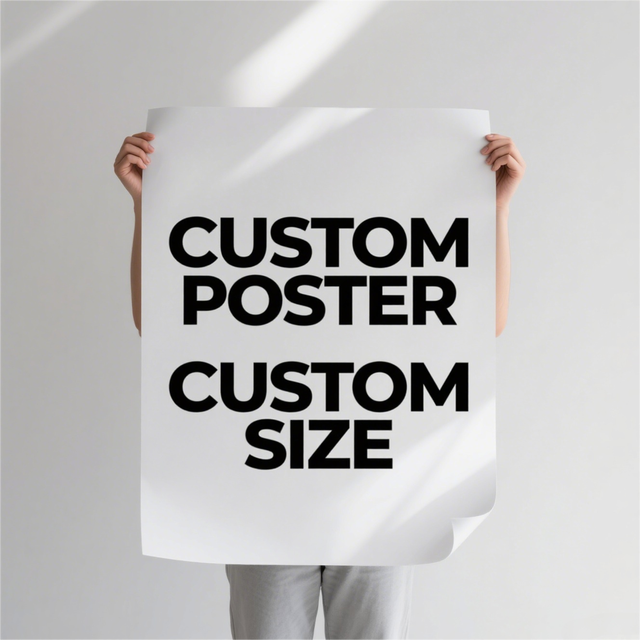 Wholesale Custom Size Waterproof 50x70 Paper Vinyl Picture Poster Printing Wall Advertising Poster