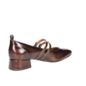 Ballerine da Donna Tamaris 1-22318-43 in Pelle Marrone Stile Mary Jane - Product Image 5