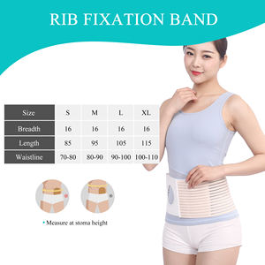 Cinturón ergonómico de soporte para <span class=keywords><strong>hernia</strong></span> <span class=keywords><strong>umbilical</strong></span> para hombres y mujeres, almohadilla de compresión posquirúrgica, clase I para fisioterapia efectiva - Product Image 4