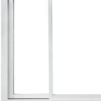 Ventana Corredera Moderna de Aluminio PTAC con Vidrio Laminado Resistente a Huracanes, Acero Inoxidable, Aprobada por Miami-Dade
