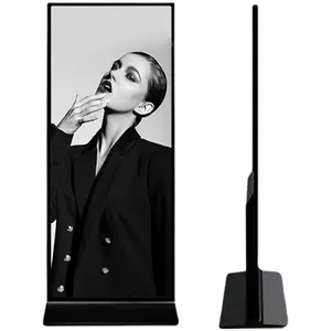 70 86 Inch Full Screen Lcd Advertising Floor Stand Display Touch Screen Digital Signage And Displays Touch Screen kiosk