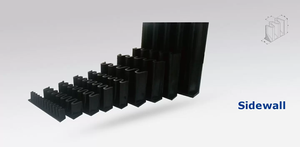 रबर नायलॉन कन्वेयर बेल्ट फ्लैट चेवरॉन प्रौद्योगिकी के साथ खनन गर्मी प्रतिरोधी पहनने के लिए अंतहीन साइडवॉल बेल्ट - Product Image 4