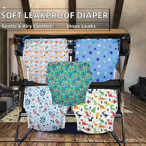 Culotte d'apprentissage réglable Careyou Babyshow, réutilisable, imprimée, imperméable, anti-fuite, douce et respirante pour l'incontinence - Product Image 2