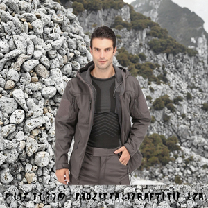 Veste Softshell de sport pour homme, coupe-vent, légère, pour la randonnée, le camping et le trekking, haute qualité - Product Image 3