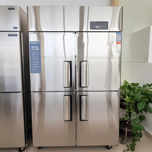 Commercial Equipment Fresh/Freeze Vertical Cabinet Air/Direct Cooled Single Temperature Four Door American Style - Product Image 3