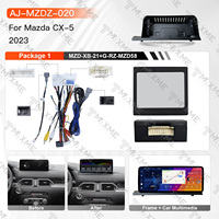Lecteur DVD de voiture à écran tactile universel, radio multimédia Android 12,3 pouces pour Mazda CX-5 2023, autoradio