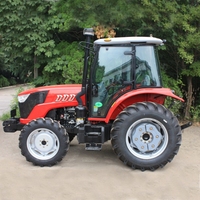 Ventes directes d'usine 100HP 4WD Tracteur agricole à roues avec Lutong Services fiables et bon prix