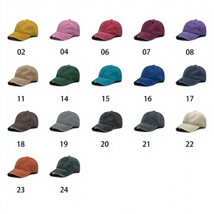 Gorra de Béisbol de Algodón Lavado Estilo Vintage, 6 Paneles, Ajustable, con Logotipo Personalizado al por Mayor, Unisex, para Deportes y Actividades al Aire Libre - Product Image 2