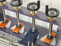 Testeur de flexion numérique pour chaussures finies SATRA TM92 EN 344 à 4 stations, équipement de laboratoire pour la résistance à la flexion des semelles de chaussures