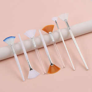 Vẻ Đẹp Spa Mặt nạ bàn chải esthetician công cụ Mặt nạ lột Fan Bàn chải Applicator cho axit Peel phương pháp điều trị - Product Image 2