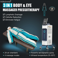 Appareil de pressothérapie amincissant personnalisable à 24 airbags pour améliorer la circulation sanguine et le drainage lymphatique – Équipement de beauté