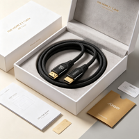 Zertifiziertes 8K 1m 2m 3m 5m Hochgeschwindigkeits-48Gbps HDMI 2.1 Kabel 8K 60Hz 4K 120Hz Ultra HD 8K Vergoldetes Fabrikpreis-Nylonkabel